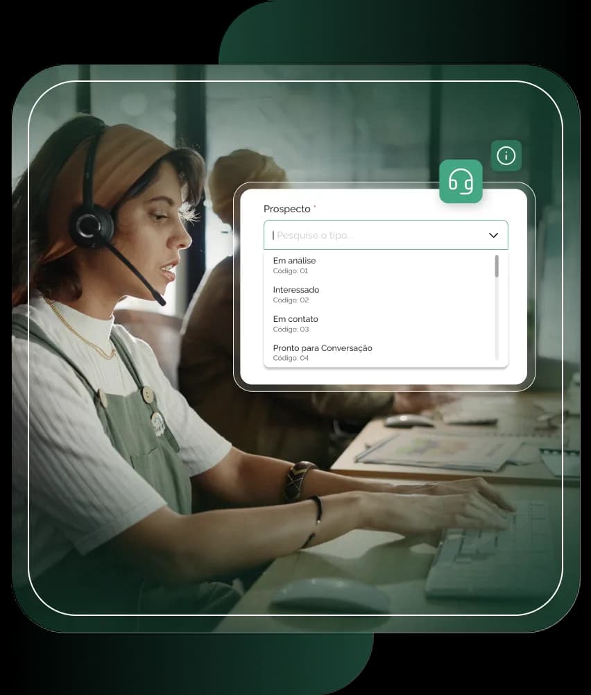Funcionários utilizando o sistema EGS