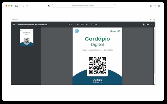 Qr Code cardápio digital para bares e boates